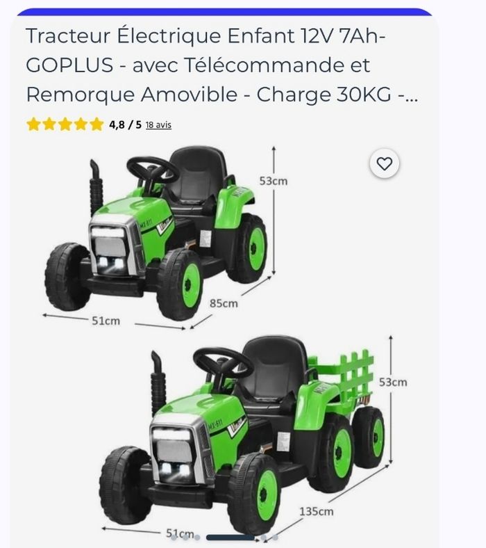 Tracteur électrique - photo numéro 2