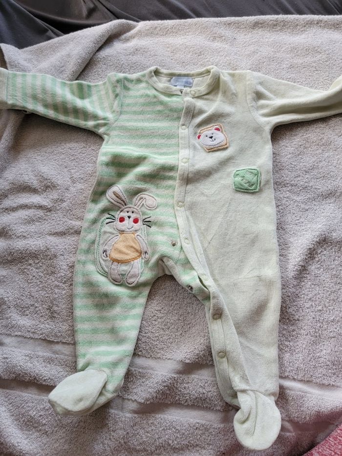 Lot de 5 pyjamas 3 mois garçon - photo numéro 3