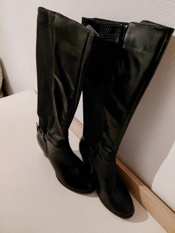 Bottes hautes La Halle