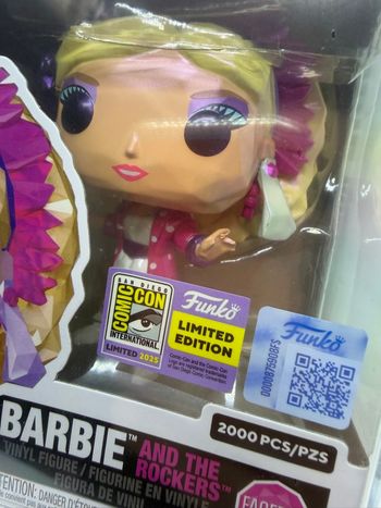 Funko Pop Barbie And The Rockers 159 Faceted SDCC 2025 2000 Pcs