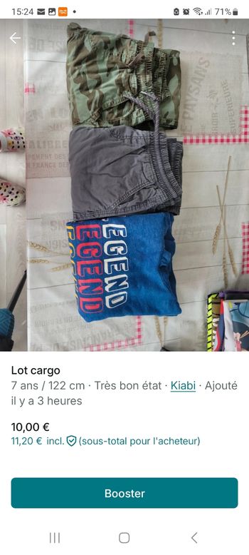 Lot pantalon