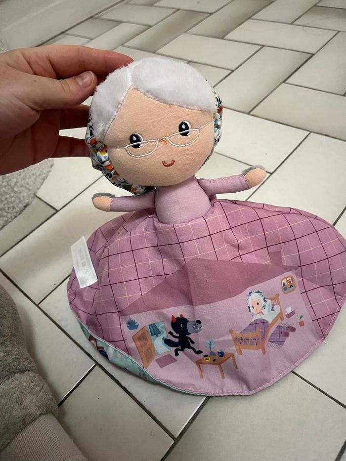 Marionnette réversible chaperon rouge - photo numéro 3