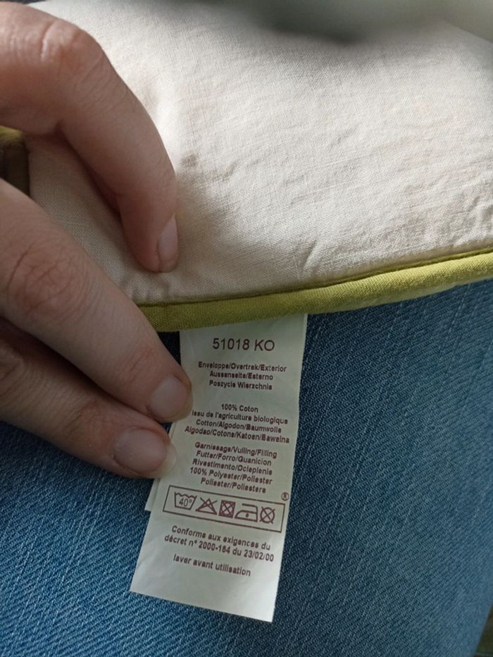 Tour de lit 100% bio p'tit basile - photo numéro 4