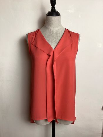 Blouse fluide corail 38