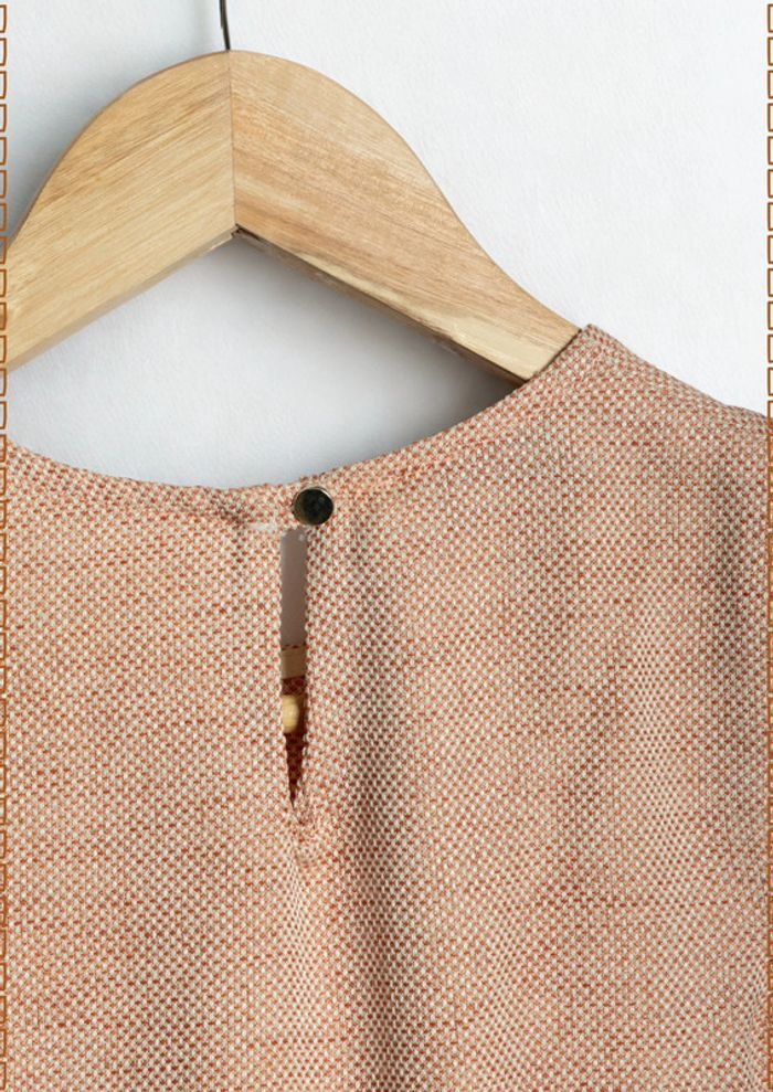 Robe rose poudré coupe évasée Janne Mill taille 36 - photo numéro 8