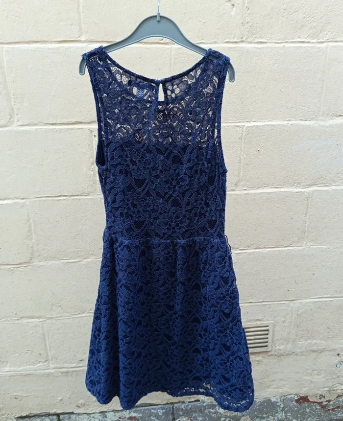 Robe bleu marine Jennyfer t34 - photo numéro 2