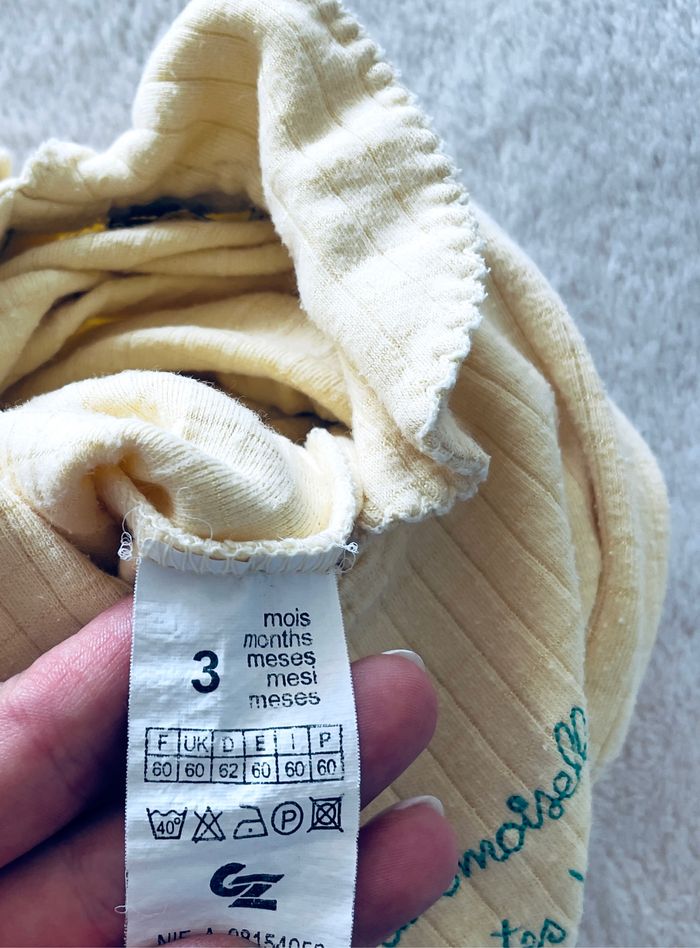 pyjama coton léger « grain de blé » T3 mois - photo numéro 3