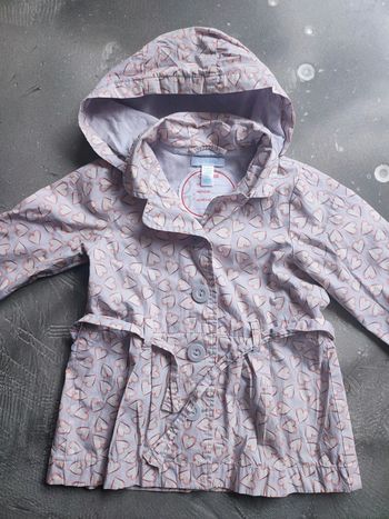 Imperméable fille. 2 ans obaibi