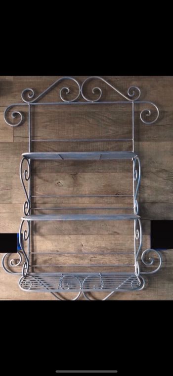 Étagère fer forgé