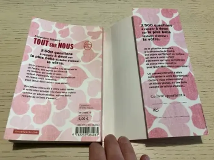 Le livre de votre histoire d’amour à remplir à deux - photo numéro 3
