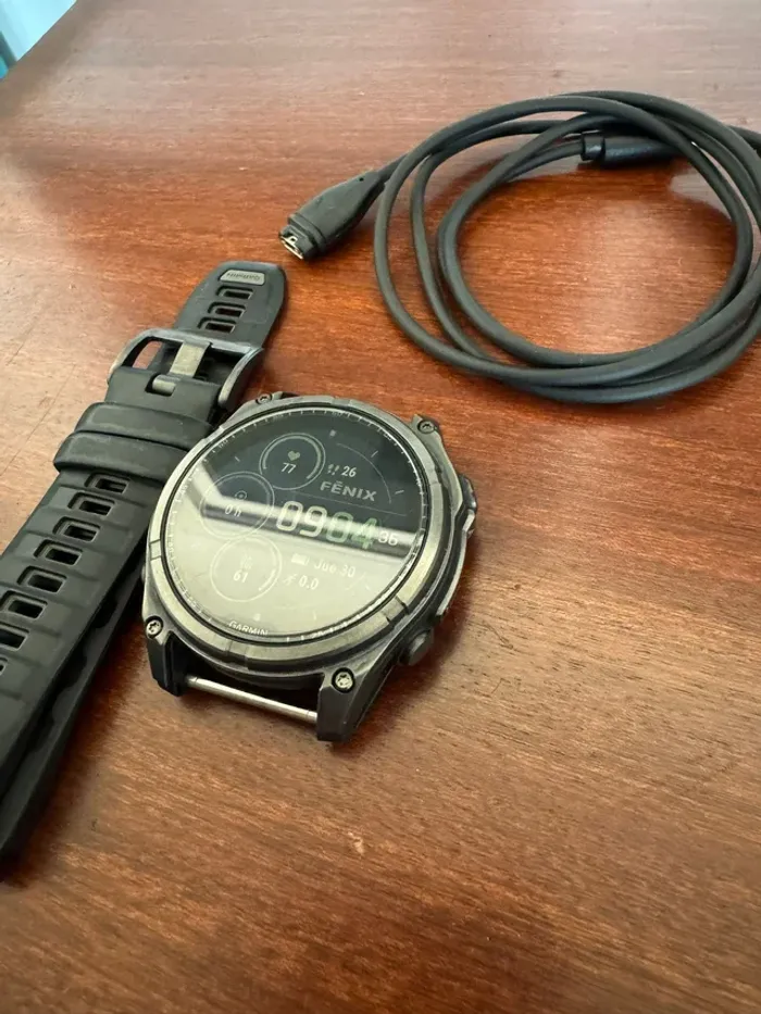 Garmin Fenix ​​8 47 mm Sapphire Solar - photo numéro 2