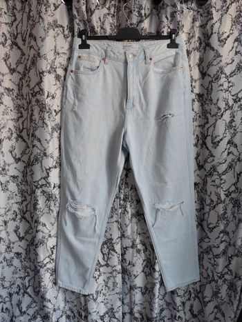 Pantalon en jeans jambes larges neuf Primark taille 40
