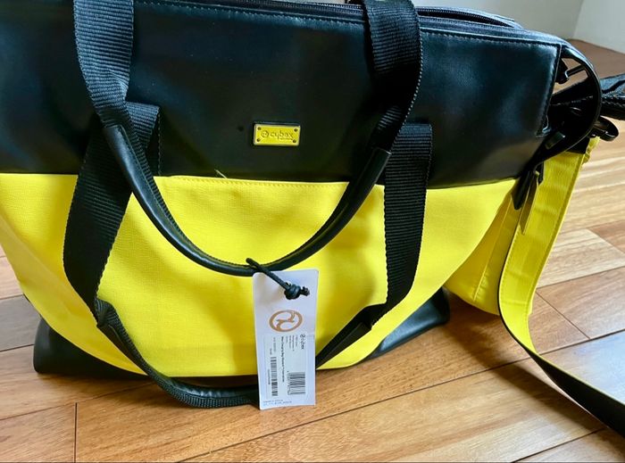 Sac à langer priam mios cybex mustard yellow jaune jamais utilisé - photo numéro 6