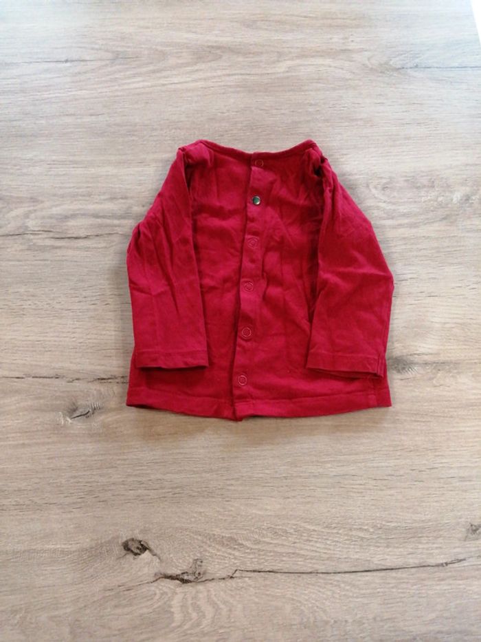 5 tee shirts manches longues 12 mois - photo numéro 8