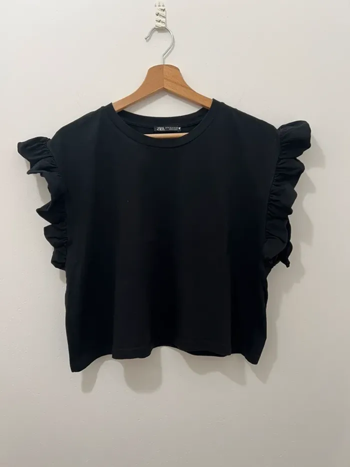 Haut noir Zara