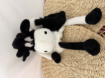 doudou vache range pyjama ou bouillotte etam