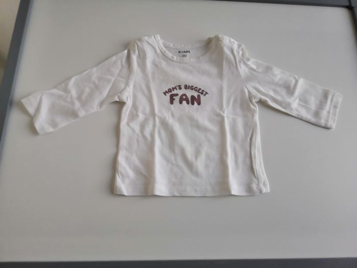 Tee-shirt Mom's (Blanc) 3 mois Kiabi