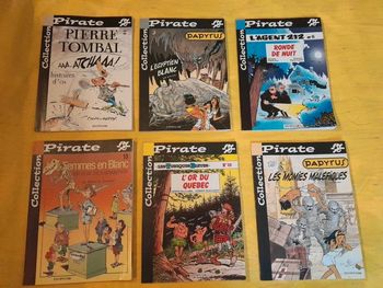 Lot de 6 BD Pirates Vintage (2001)
