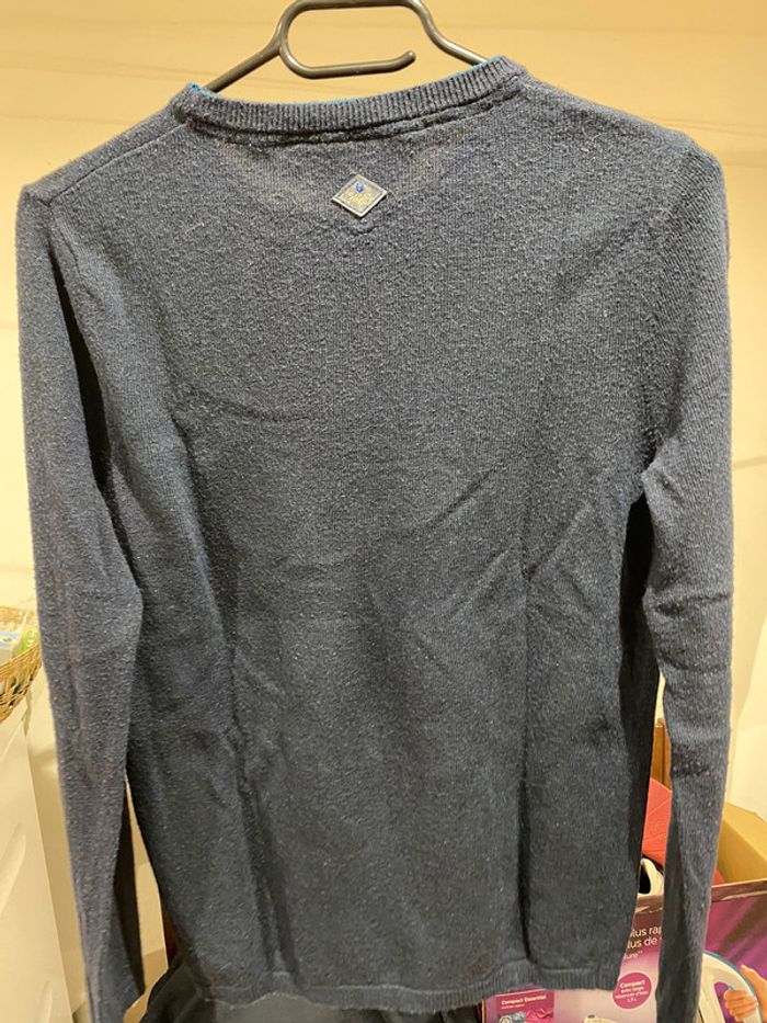 Pull bleu marine - photo numéro 4