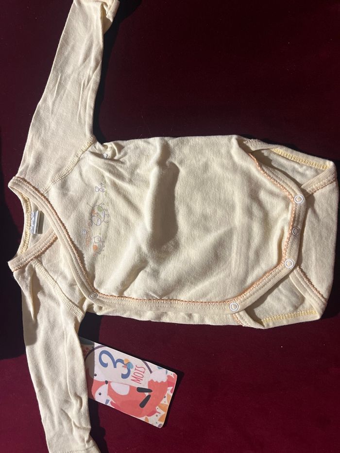 Body manches longues 3mois - photo numéro 2