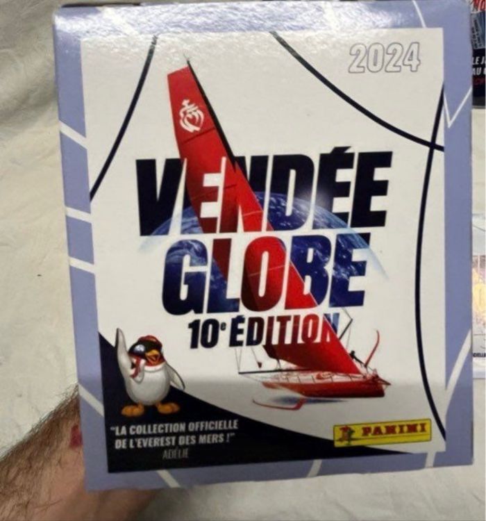 Boîte 36 sachets panini stickers VENDÉE GLOBE 2024 - photo numéro 7