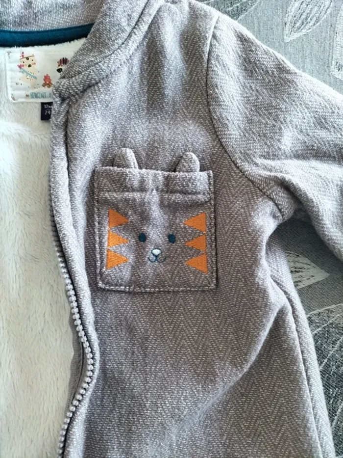 Veste chaude sergent Major 12 mois - photo numéro 3