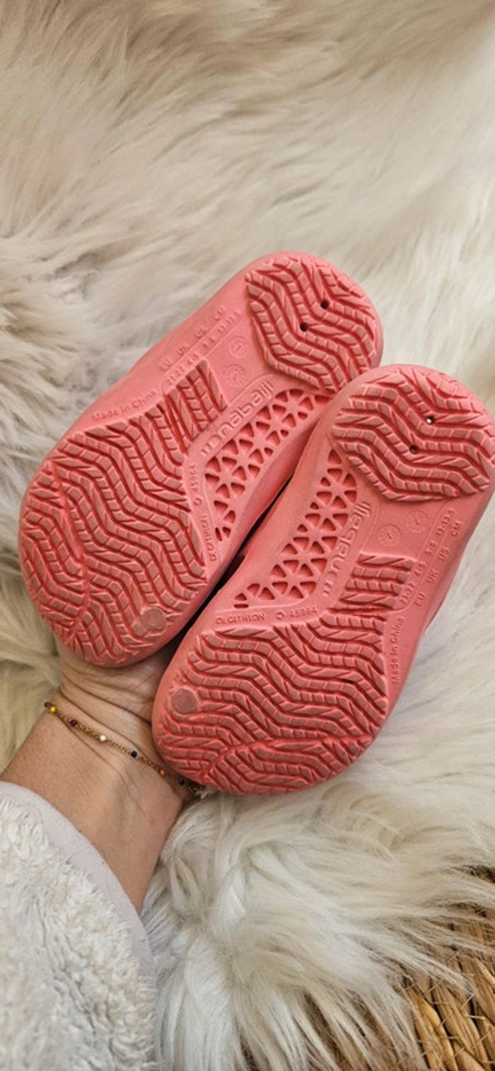 Paire de claquette bébé piscine taille 21/22 - photo numéro 2
