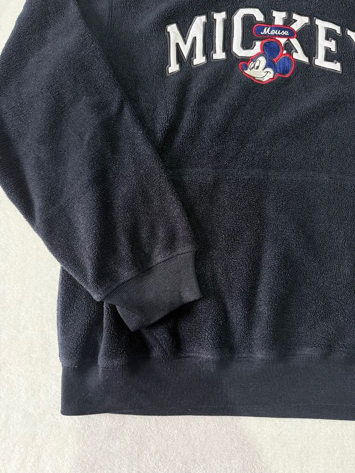 Sweat a capuche Disney Mickey bleu marine pour enfant taille L enfant - photo numéro 4