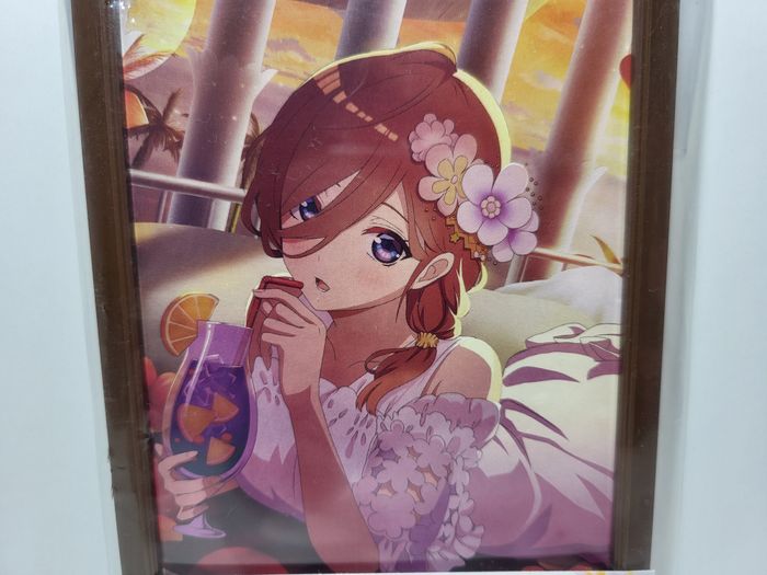 Petit Cadre The Quintessential Quintuplets Ichiban Kuji G Miku Nakono - photo numéro 2