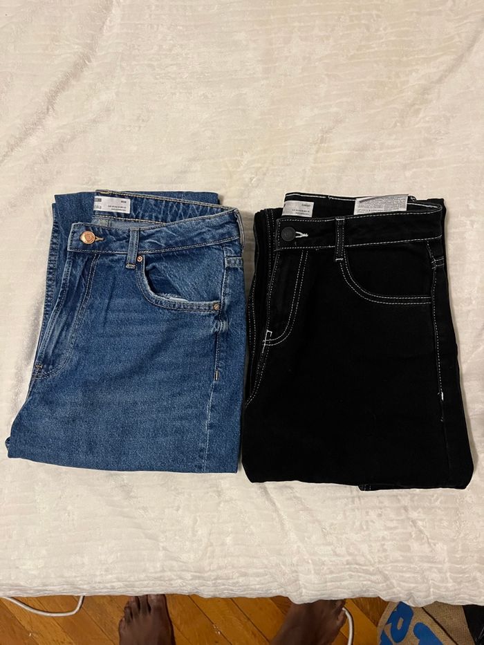 Lot de deux jeans Bershka