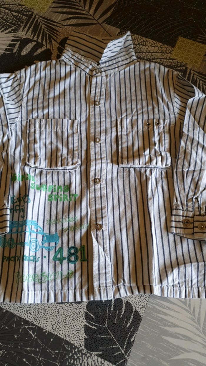 Chemise manches longues