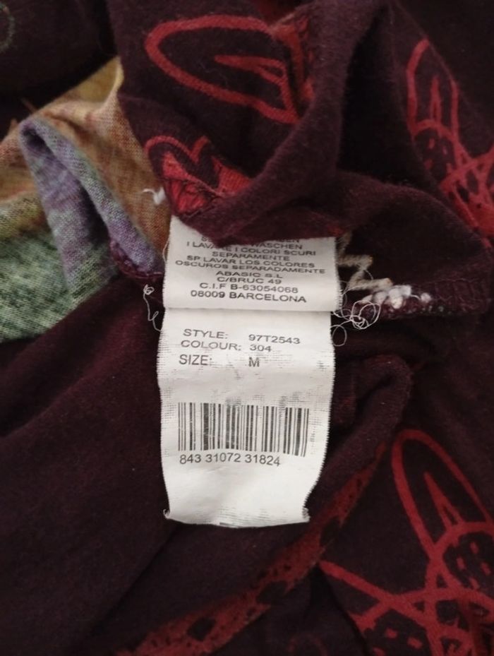 Tee-shirt manches longues Desigual taille M - photo numéro 4