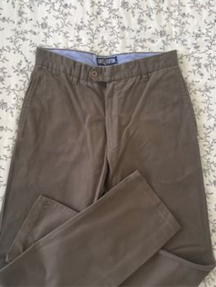 Pantalon marron Café Coton - photo numéro 4
