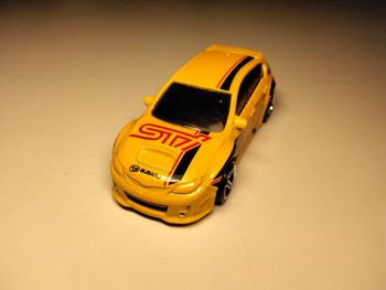 Voiture miniature Subaru WRX STI Hot Wheels échelle 1/64 ; 3 inche