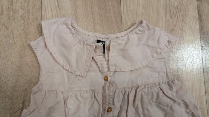 Chemise manches courte rose poudré 18 Mois - photo numéro 2