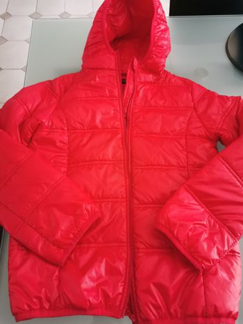 Doudoune rouge mi saison
