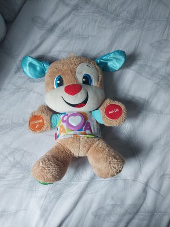 Peluche interactive Fisher-Price - Mon P'tit Copain Ourson