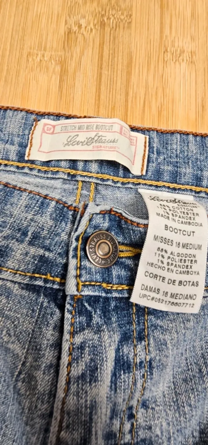 Levi's stretch mid-rise bootcut T: 42/44 - photo numéro 7