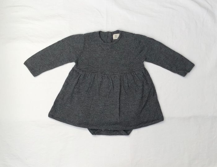 Robe courte avec body intégré Zara 3-6 mois