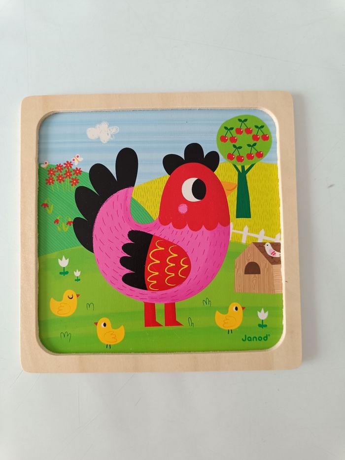 Puzzle poule - photo numéro 3