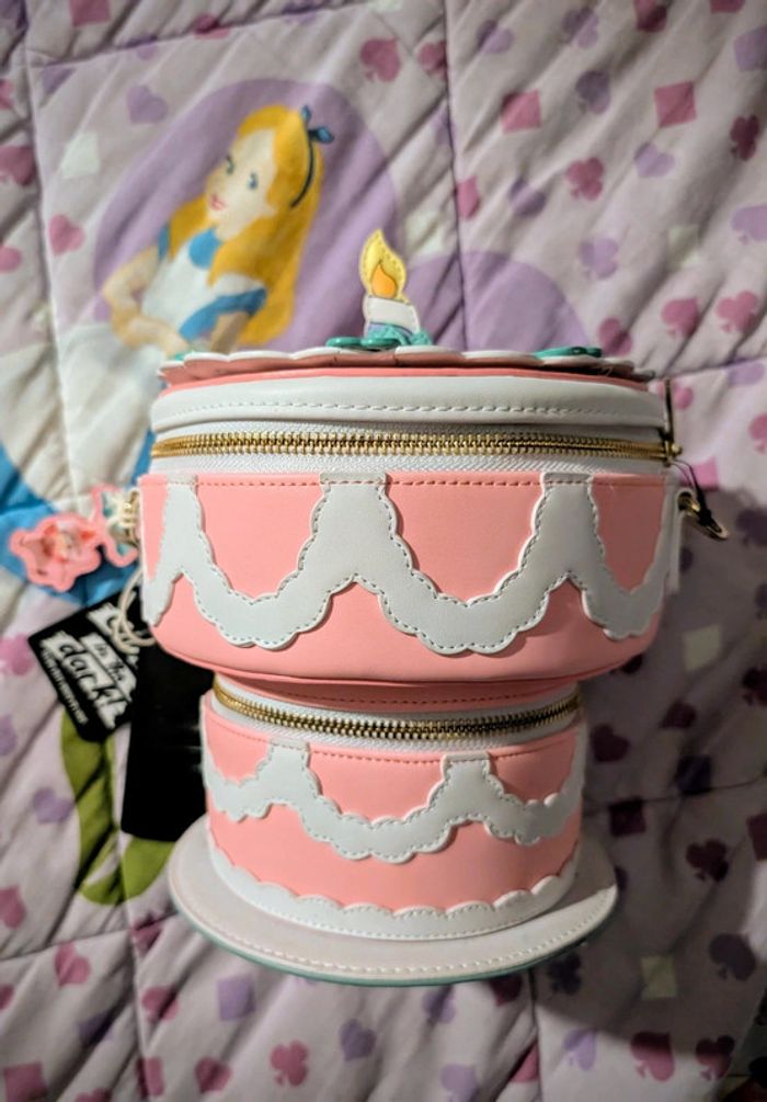 Sac Alice gâteau non anniversaire