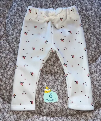 Pantalon fleuris