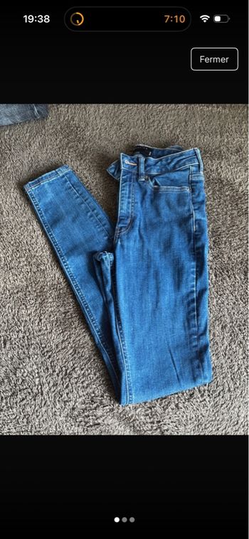 Jean skinny bleu Asos Design 