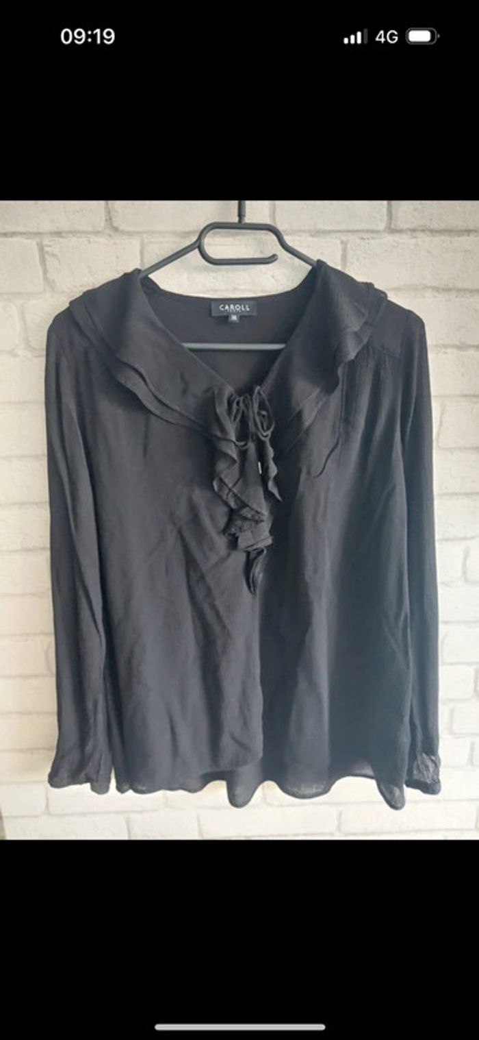 Blouse manches longues Caroll taille 38