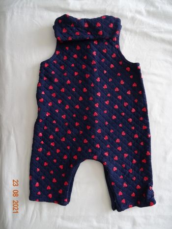 Salopette molletonnée