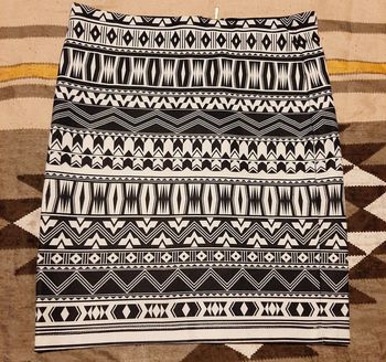 Jupe courte ethnique