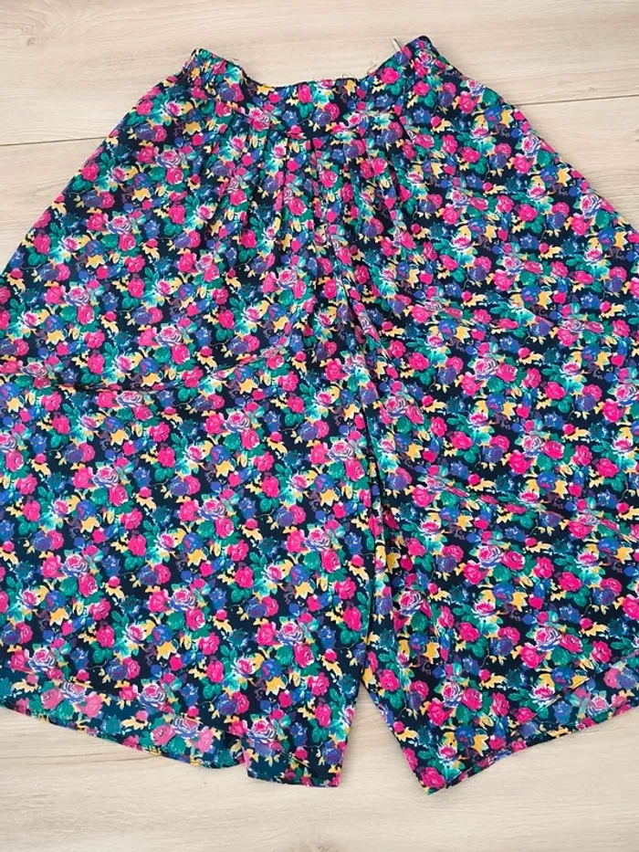 Jupe culotte légère vintage taille 40 - photo numéro 7
