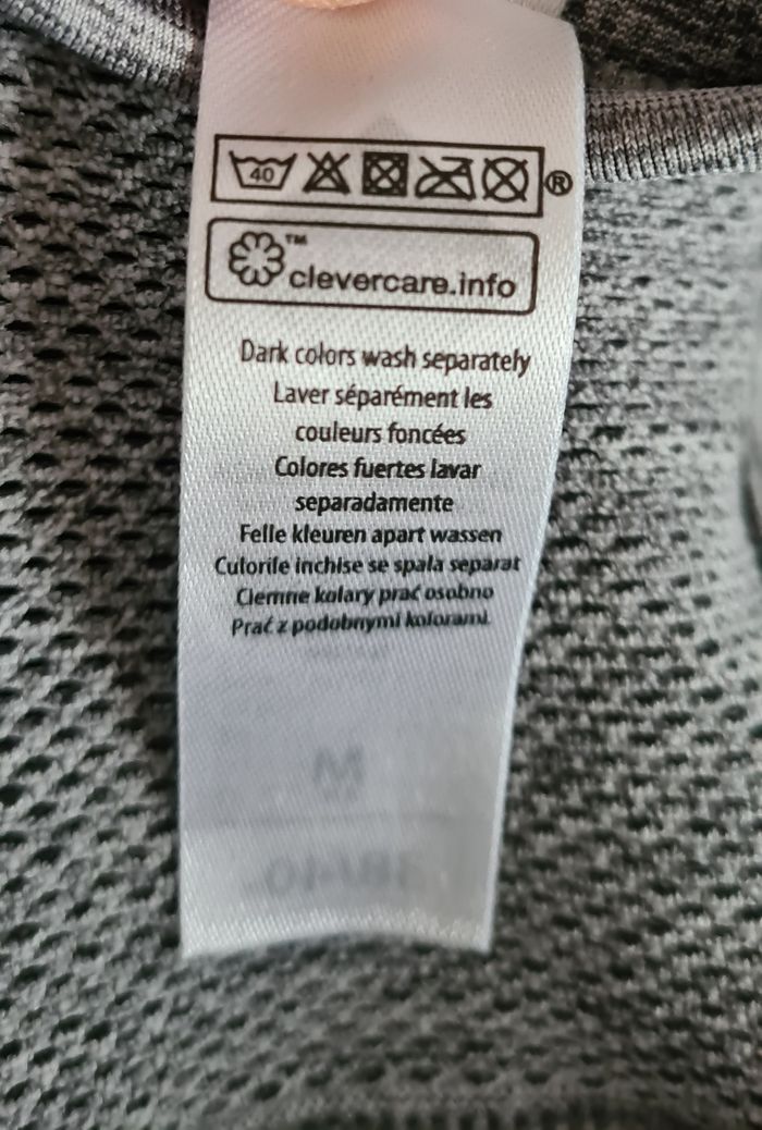 Brassière sport gris chiné - M - Tex Sport - photo numéro 10