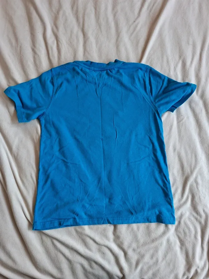 t-shirt  bleu avec dessin de Superman marque Superman taille 11/12 ans, en très bon état - photo numéro 4