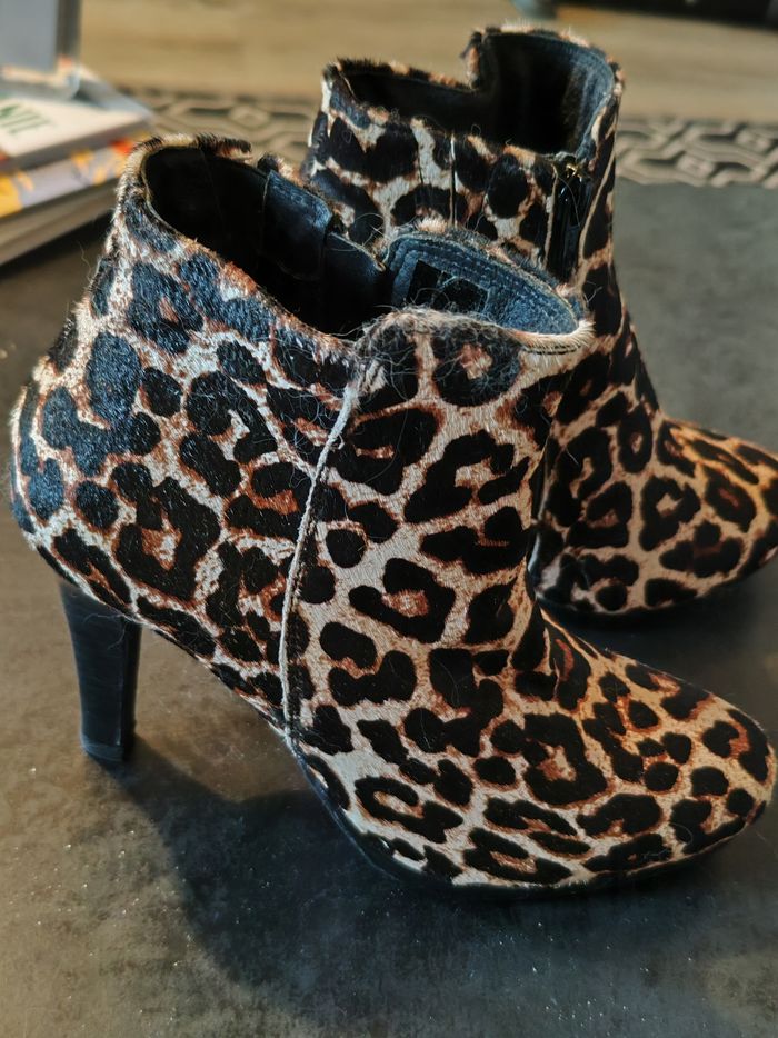 Bottines très mode leopard - photo numéro 4